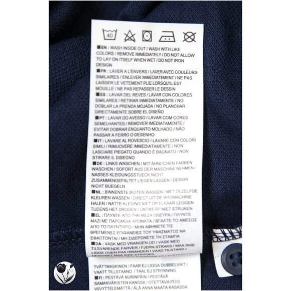 Men’s NWT Nike Polo S France National Team FFF Shirt Navy Blue Soccer World Cup - Picture 10 of 14